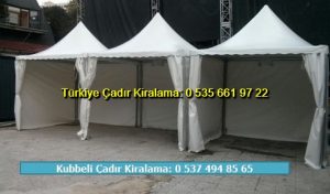 Kubbeli Çadır Kiralama
