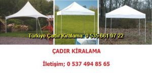 Organizasyon Çadırı Kiralama